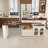 Kitchen Island With Extendable & Rotating Table (Not Include Stools)