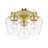 Chrisha Orizaba 3-Light 13" Flush Mount-2042256562