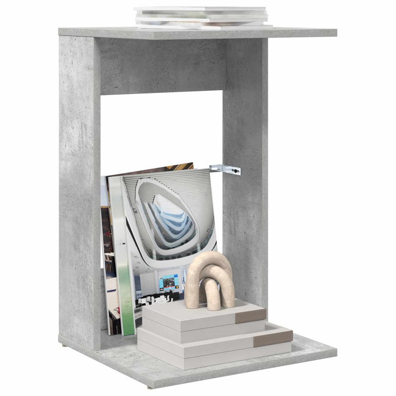 End Table, Concrete Grey