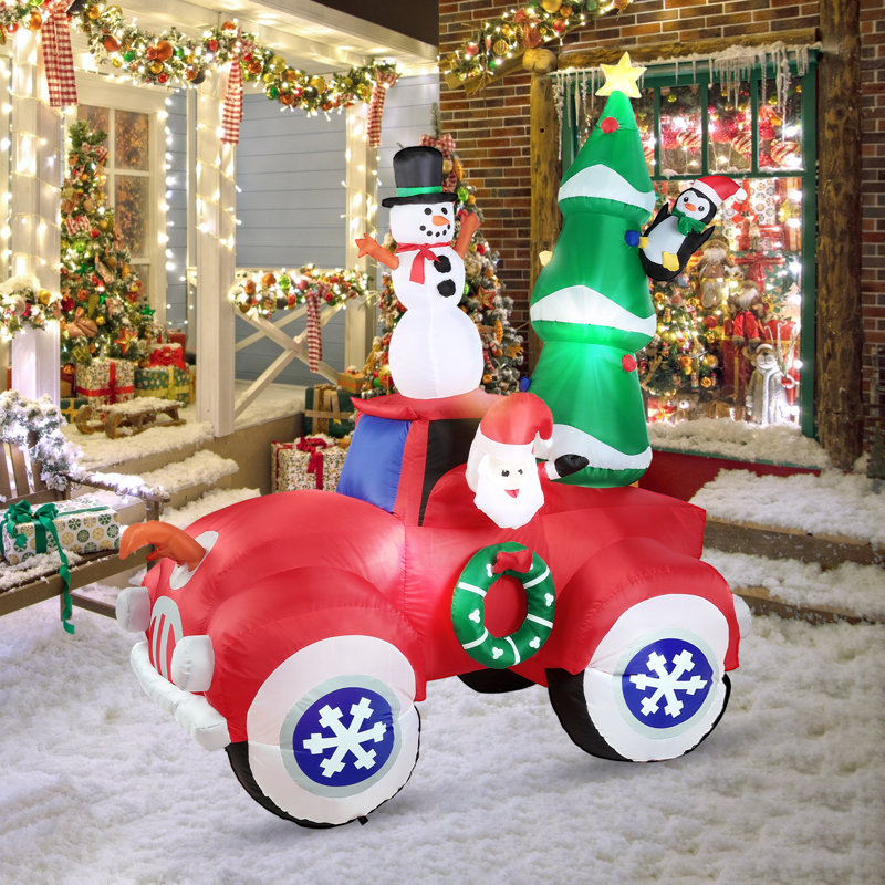 Père Noël gonflable 8 pi