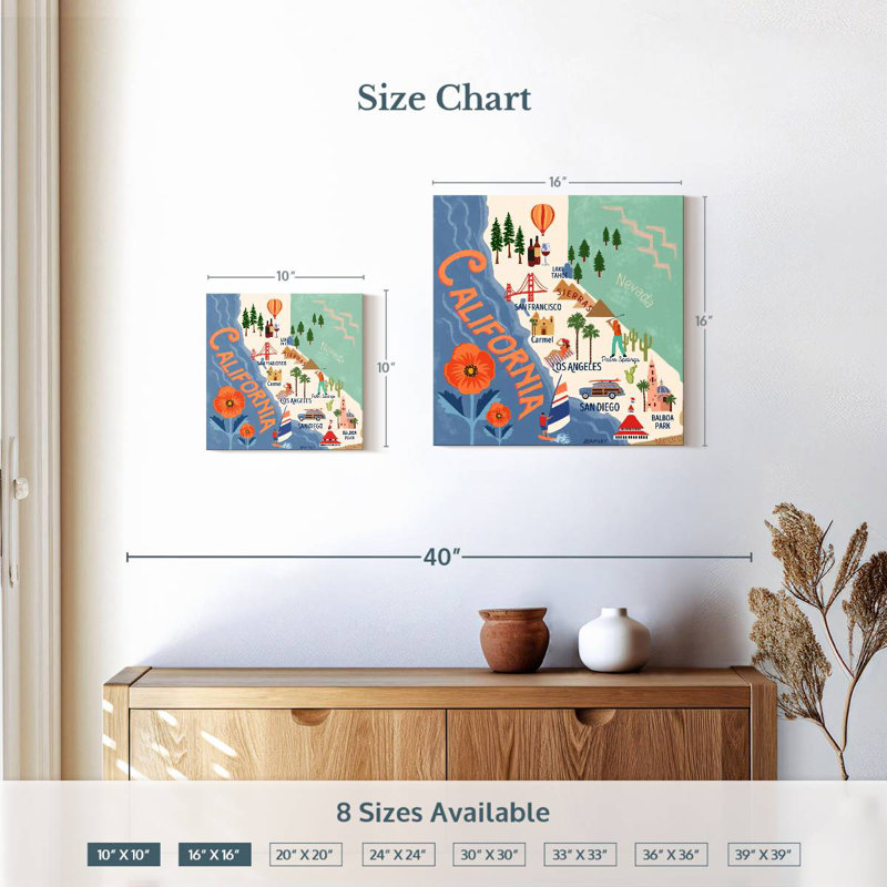 Aliaz State Maps - California Attractions