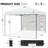 8x8FT Pop-up Canopy Tent with Sidewall and Sandbags-109102478