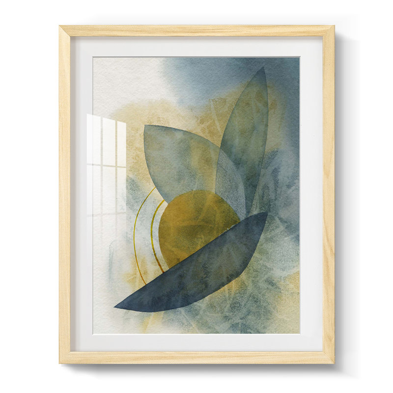Solar Shapes II -Framed Print, Natural, 28.5" H x 20.5" W