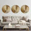 Ensemble de décoration murale demi-lune 2 pièces