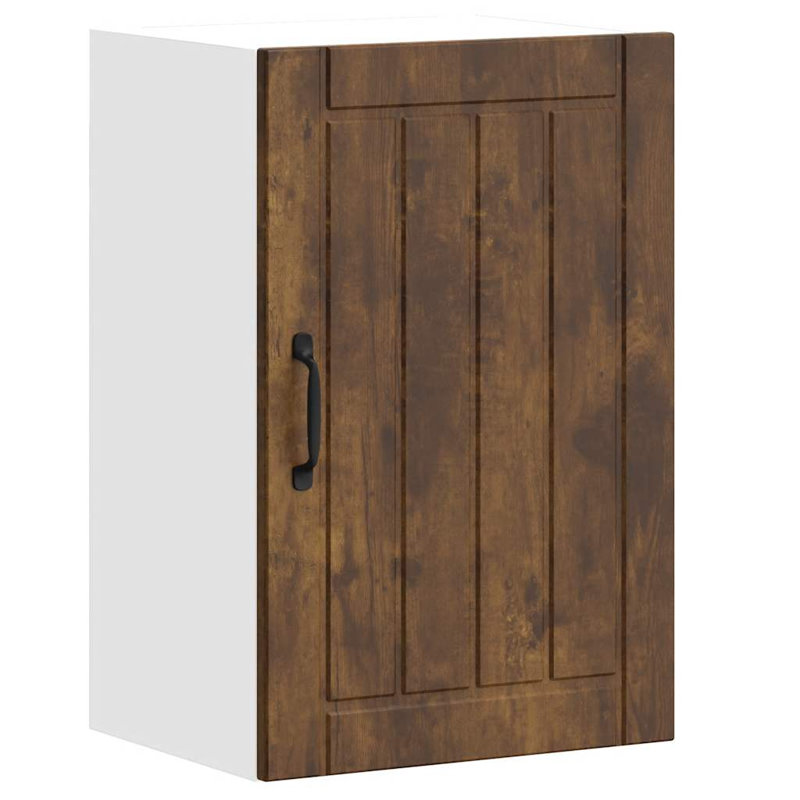 Tamini Standard Wall Cabinet, smoked oak, 60cm H x 40cm W x 31cm D