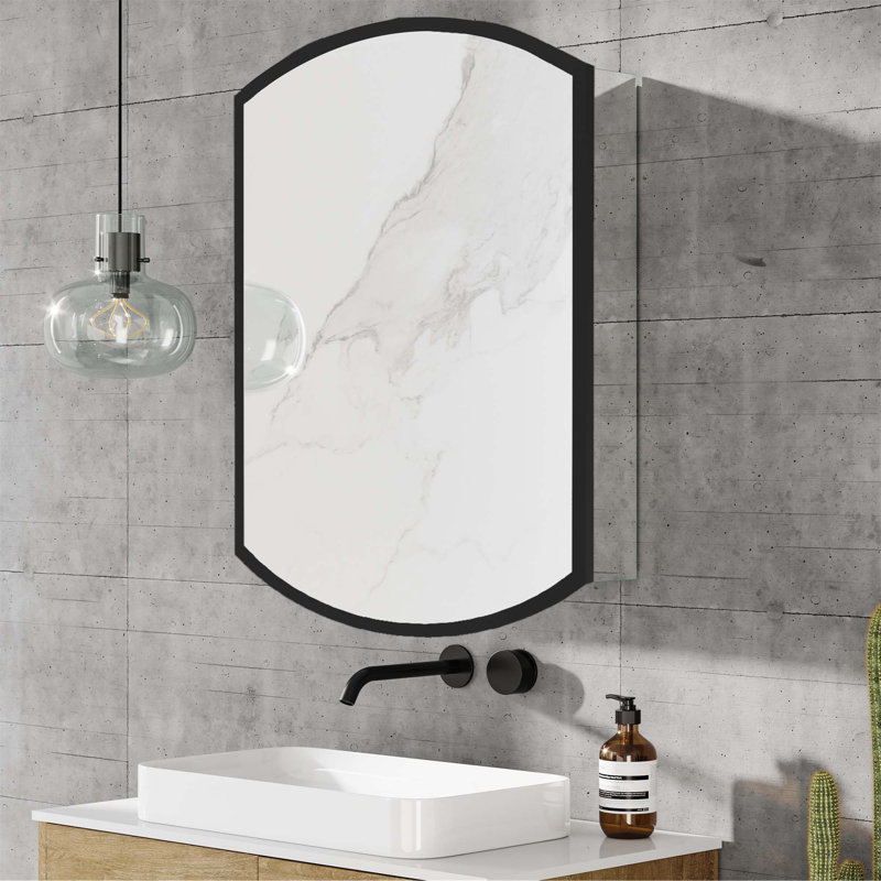 Armoire à pharmacie avec miroir