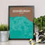 Edinburgh City Map - No Frame Print-1207474356