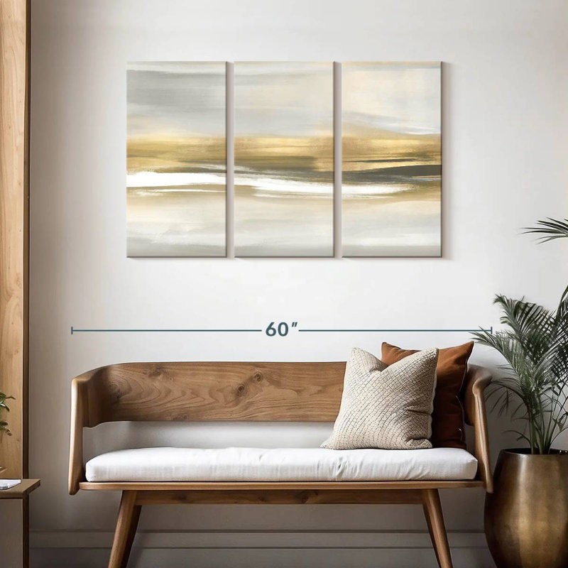 Avery Highlight Gold I, 28" H x 45" W