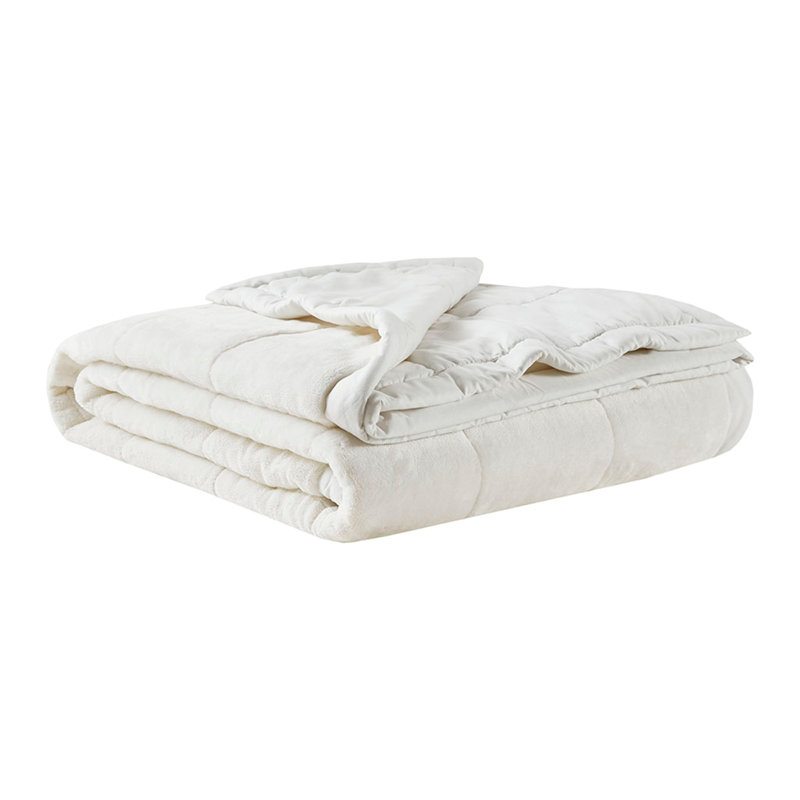 Couverture réversible en duvet HeiQ Smart, Ivoire ivoire, Double