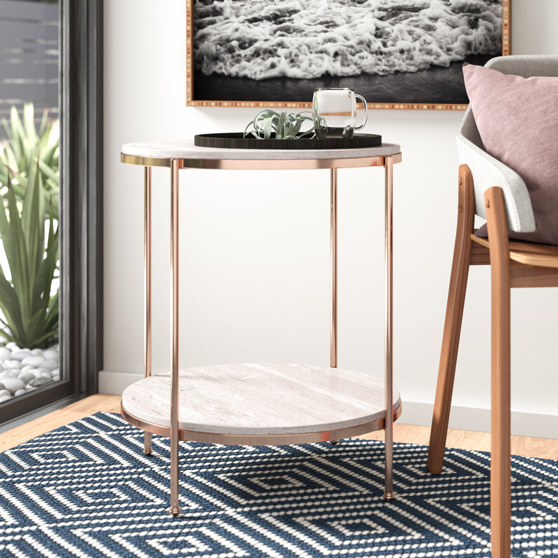 Table de bout Stamper, Champagne