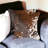 Set of Two 18" Cowhide Throw Pillows-186824242