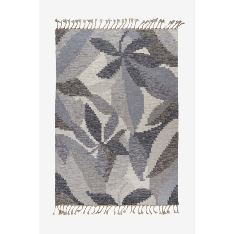 Demecia Wool Hand Woven Area Rug, Rectangle 200 x 290cm