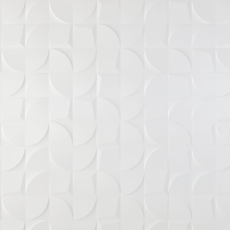 Angela Harris Alinta Sirte 12" x 35" Ceramic Patterned Wall Tile