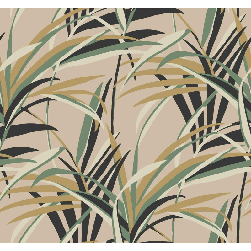 Papier peint paradis tropical, Rosé