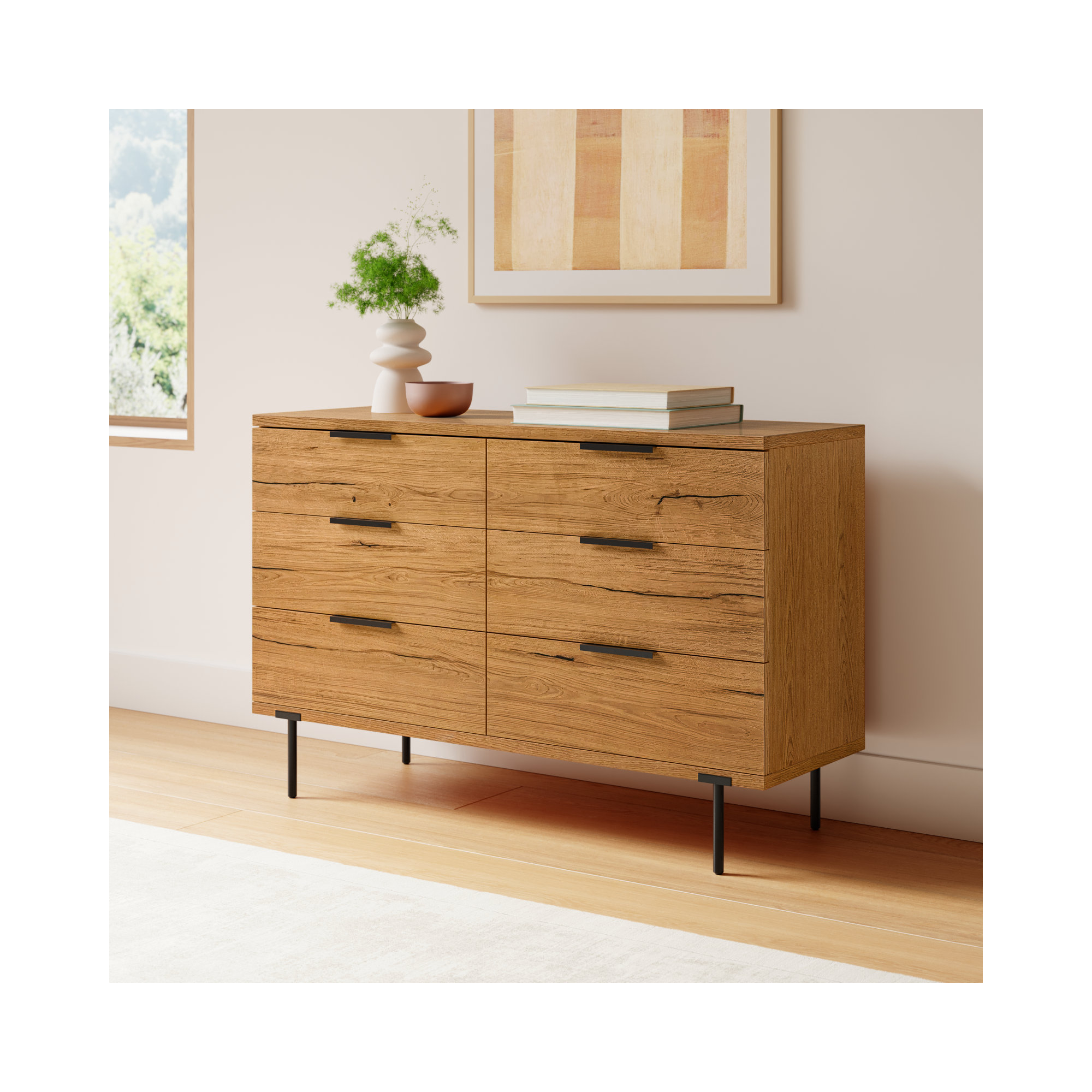 Artemi 6 - Drawer Double Dresser