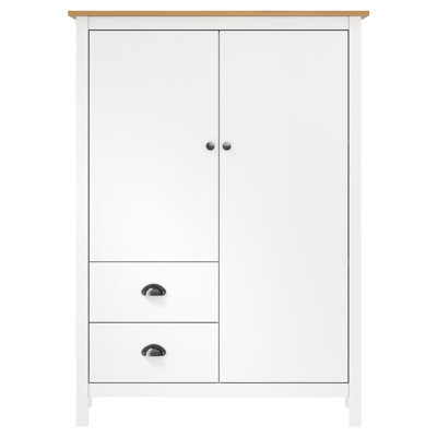 Gaughan 2 Door Solid Wood Wardrobe