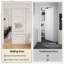 Porte coulissante 96 po H 5 po 96 po-124921151