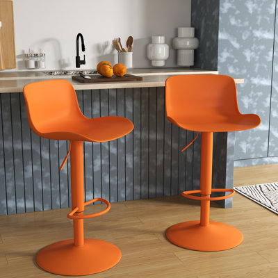Tabouret de bar pivotant à hauteur réglable Beora