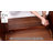 47.2" Modern Farmhouse Coffee Table with Solid Pine Legs & Rounded Corners-1454632536