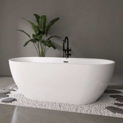 x 31.5'' Whirlpool Acrylic Bathtub