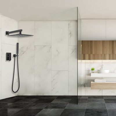 Robinet de douche en acier inoxydable avec valve brute