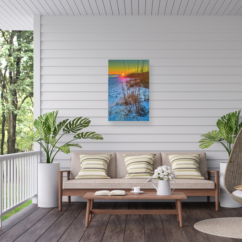 Décoration murale d'extérieur toutes saisons Martin Beach, L 22 po x H 32 po