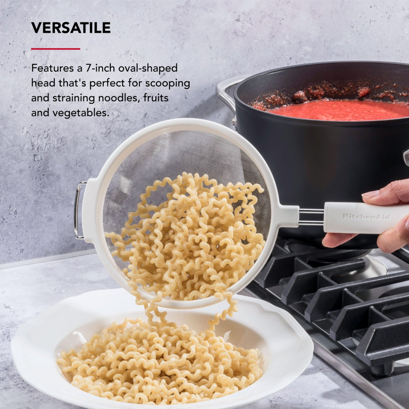 Kitchenaid Mesh Strainer, 7 Inch, Porcelain
