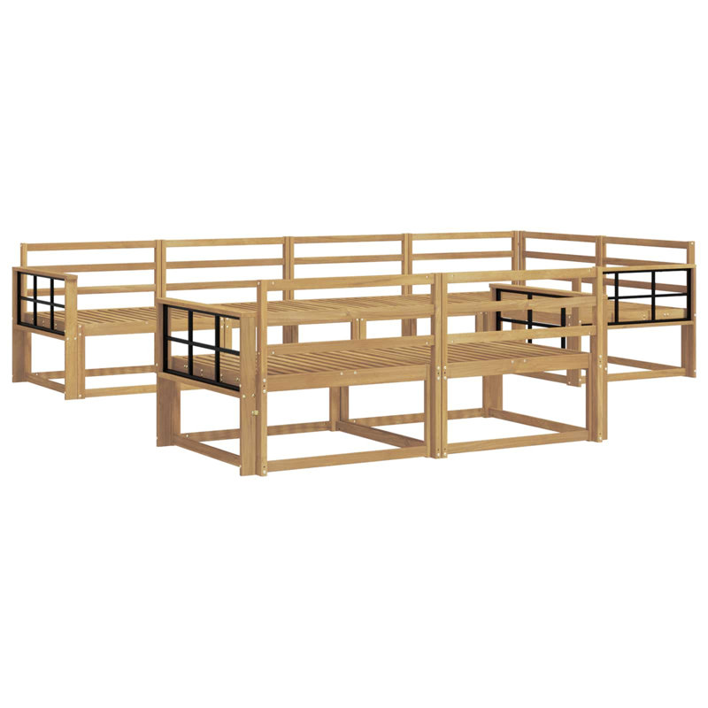 327cm Wide Patio Sectional Set
