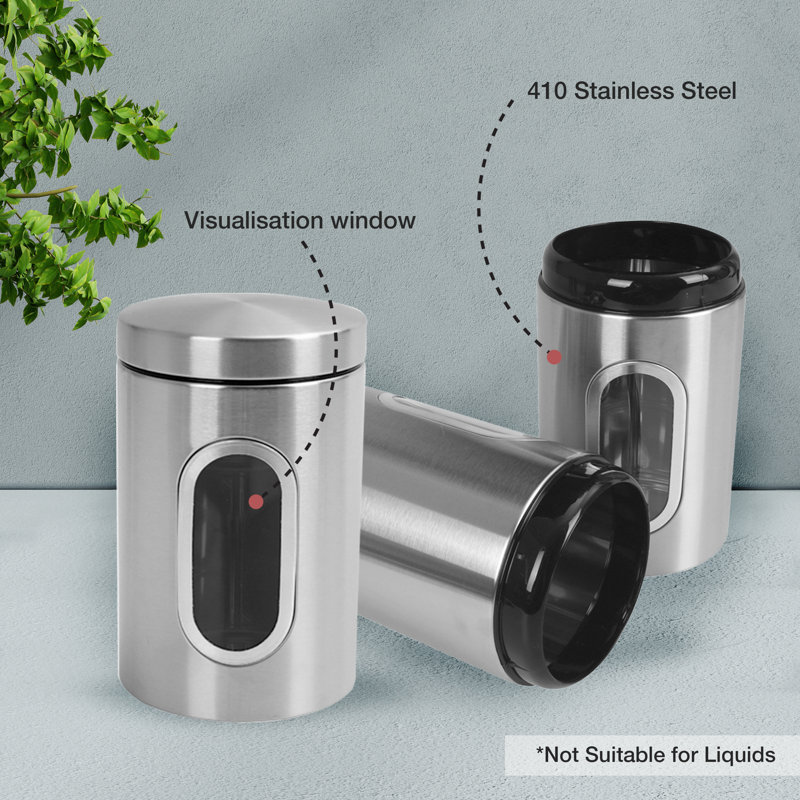 Metal Canister - Set of 3