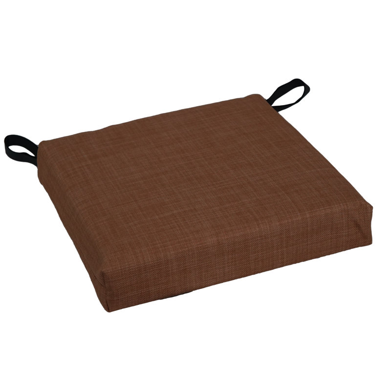 Outdoor 3'' Seat Cushion, Cocoa