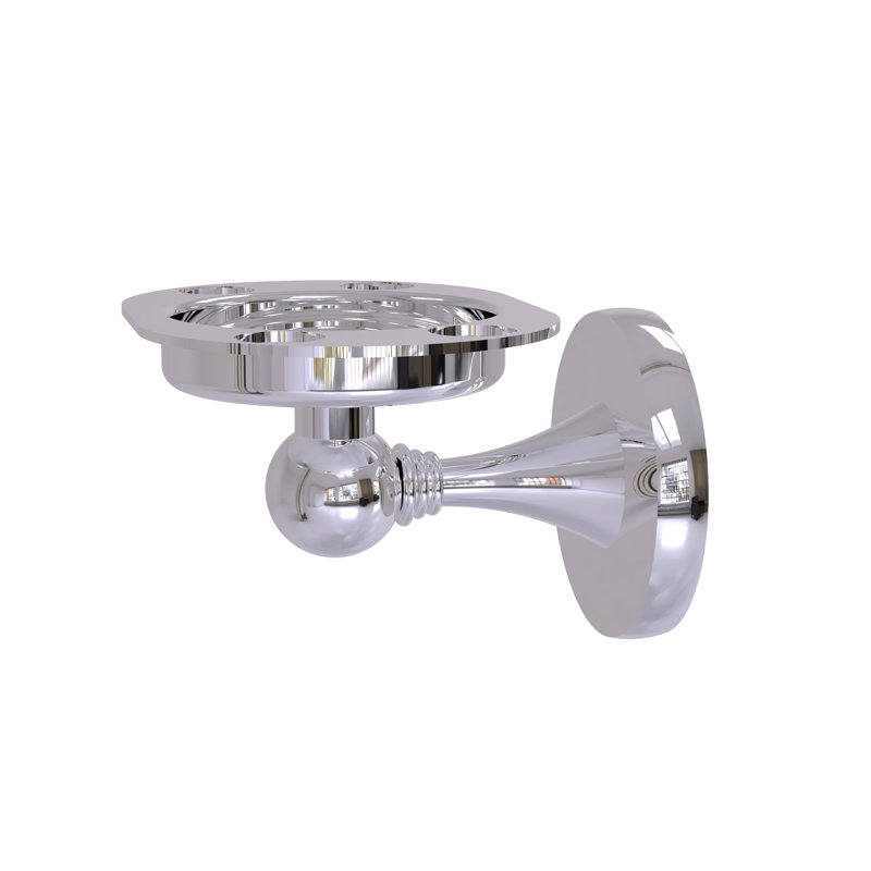 Porte-brosse à dents & culbuteur Godoy, Chrome poli