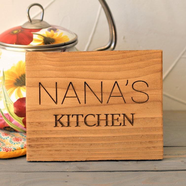 Nana's Kitchen Wall Décor