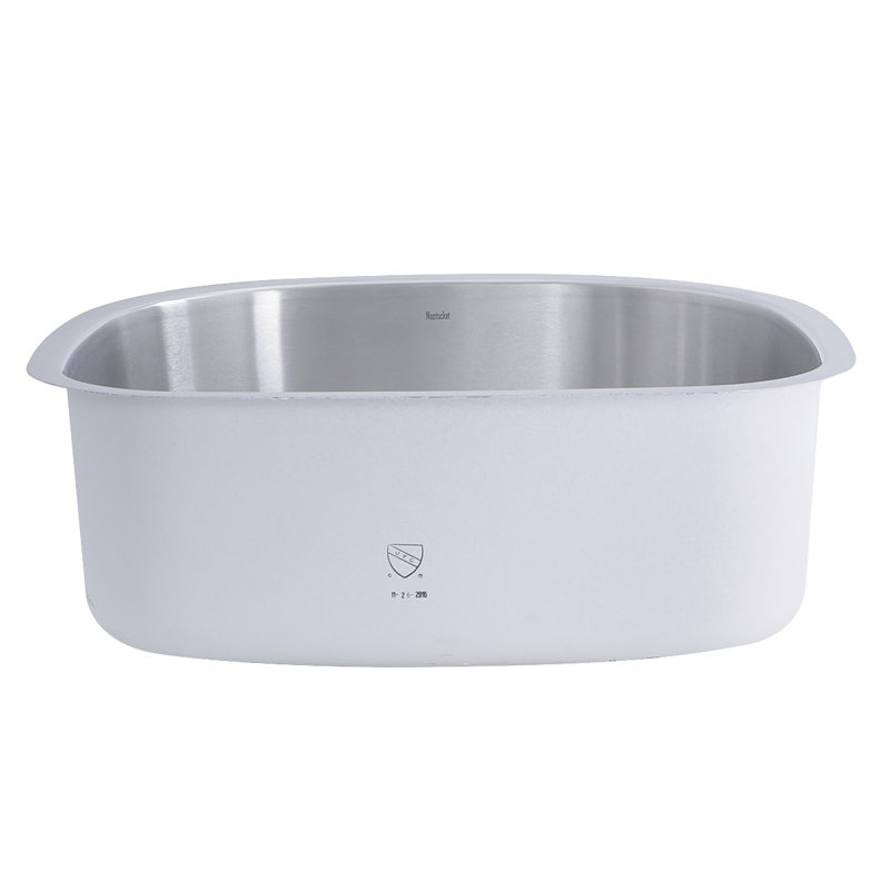 23.75'' L Single Bowl Stainless Steel Kitchen Sink