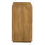 Buffet 2 portes Katina au fini brun clair sur bois massif