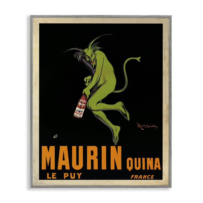Publicité rétro avec art giclée de monstre, design par Marcello Nizzoli, H 30 po x l 24 po, Estampe numérique Farmhouse