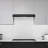 Hotte sous un meuble convertible noir mat 110 po CFP Ancona