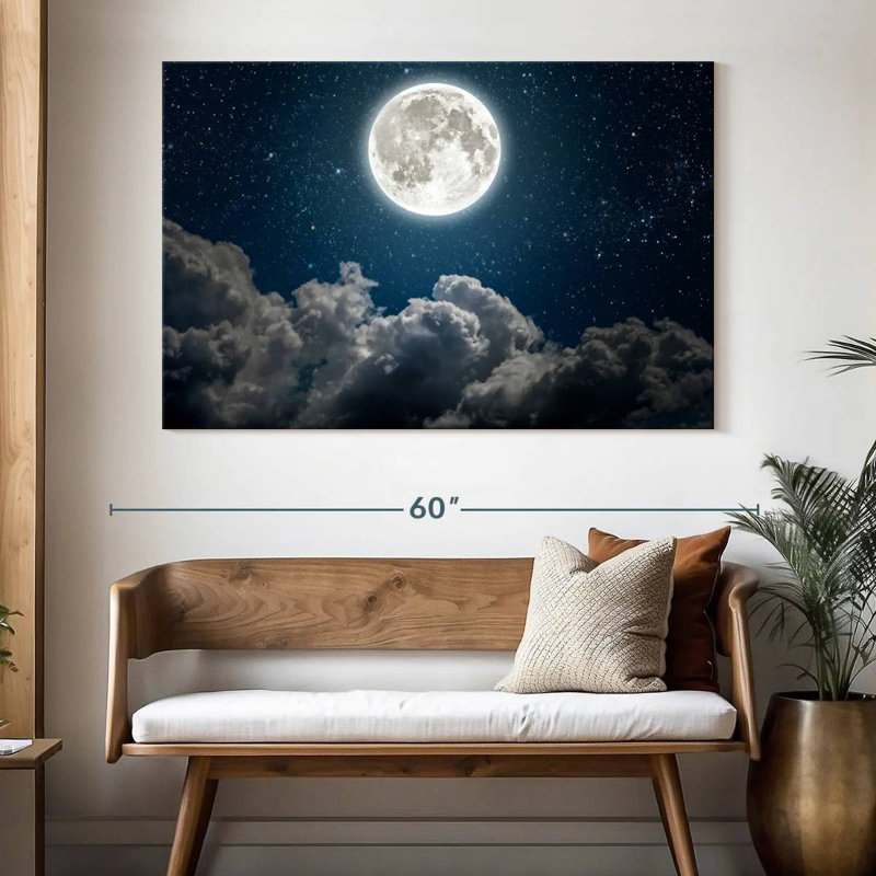 Belle lune Oberle, H 34 po x l 51 po