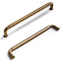 5-10 Pcs Brushed Brass Cabinet Drawer Pulls, Multi-size optional