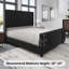 Grand lit plateforme tapissier Tole-886844799-886844768