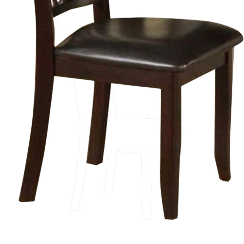 Giacomino Faux Leather Upholstered Stacking Side Chair