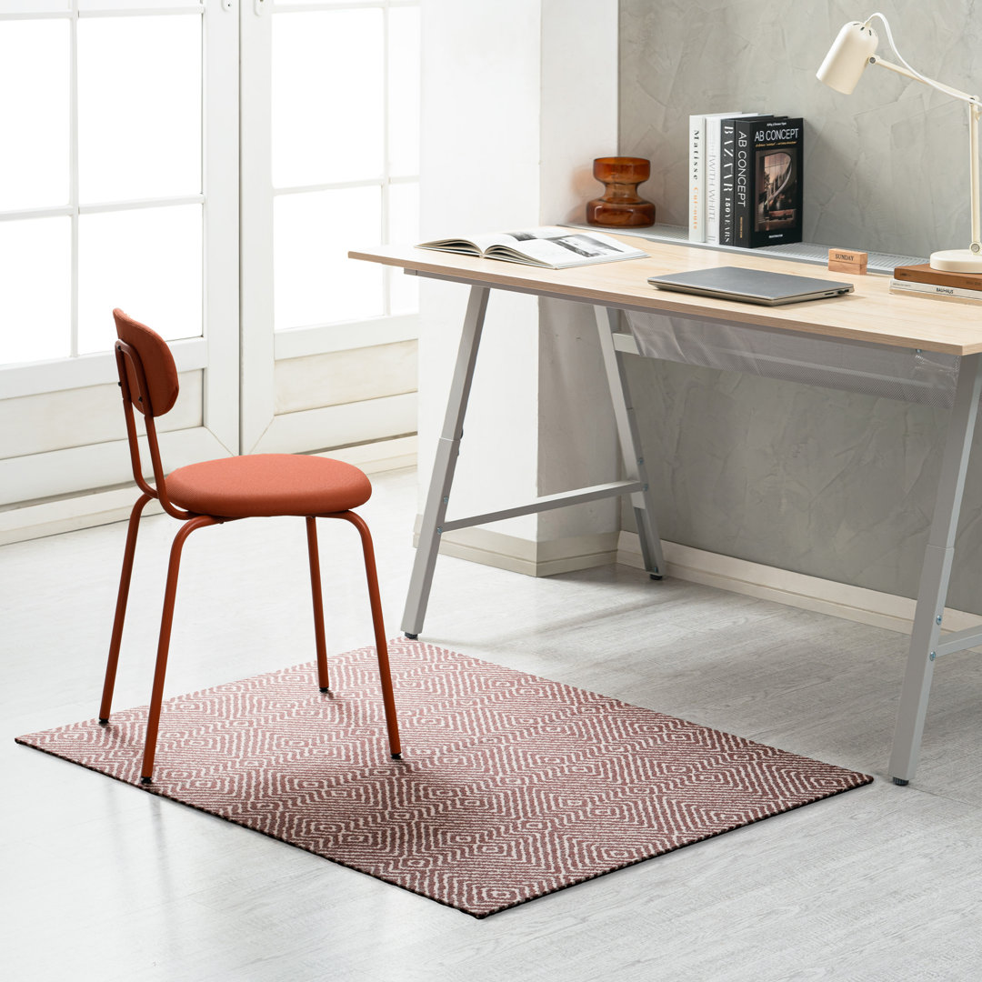 Luxor Geomteric Pattern Straight Rectangular Chair Mat Anji Mountain 