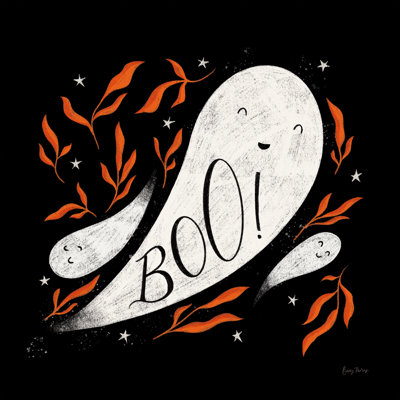 Cute Halloween III by Becky Thorns - Wrapped Canvas Print
