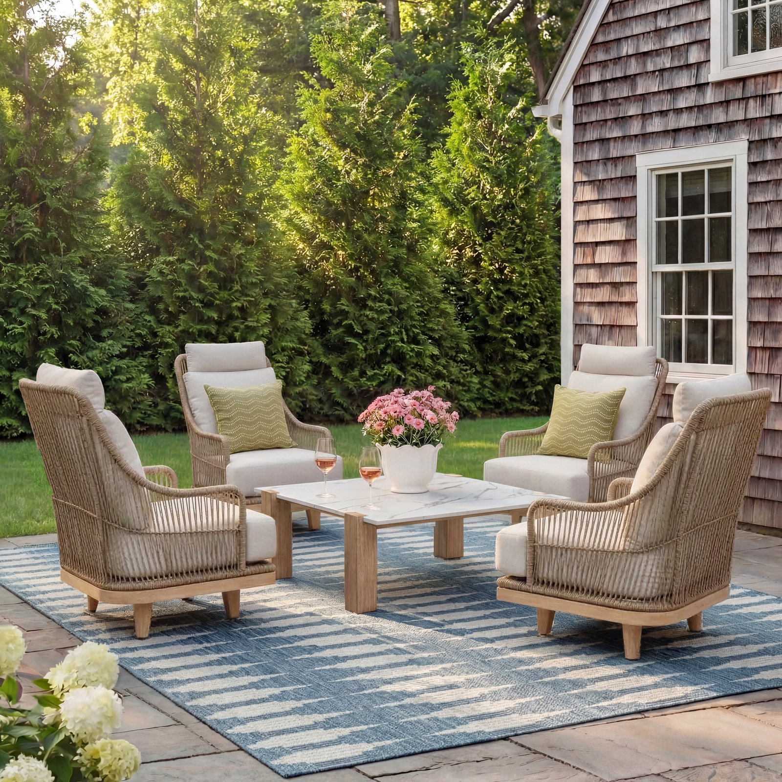 Posey 4-Person Patio Seating Group