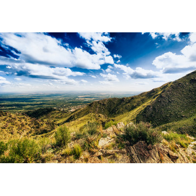 Heaven And Earth - Wrapped Canvas Print