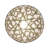 10" Wide Grand Tulip Medallion Mini Pendant