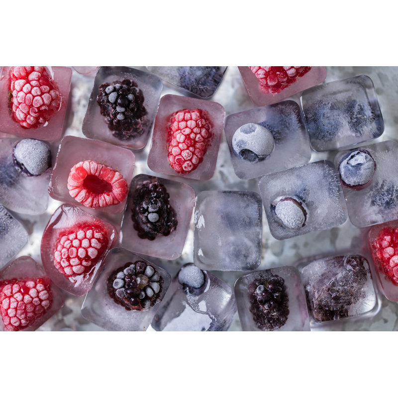 Organic Berries - Wrapped Canvas Print, 30cm H x 46cm W x 3.8 cm D