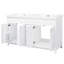 Freestanding Standard Free Standing Single Double Vanity Bathroom Vanity With Resin Top