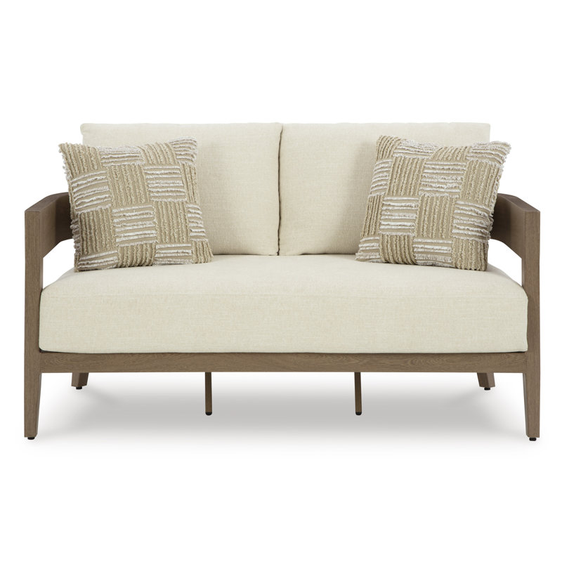 Alesana Outdoor Loveseat With Cushion