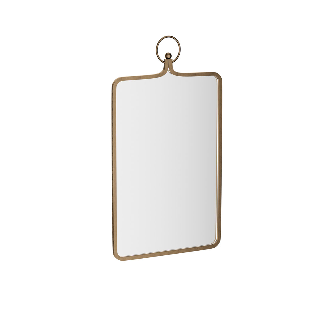 Jomayra Iron Rectangle Mirror Williston Forge