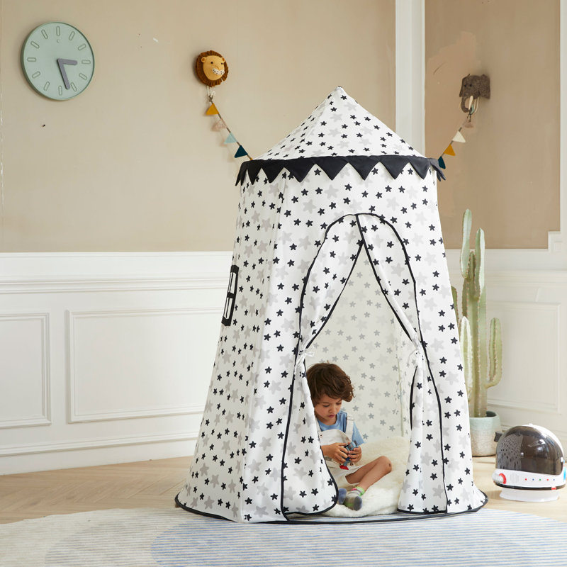 Wonder & Wise 47.2'' W x 47.2'' D Indoor Canvas Pop-Up Play Tent